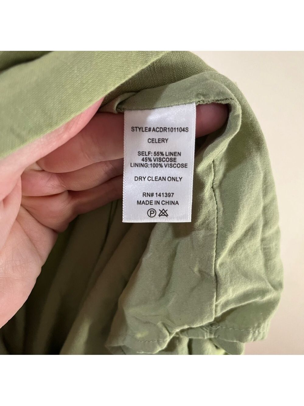 ASTR The Label Marlene Square Neck Smocked Midi Dress in Green - Picture 13 of 13